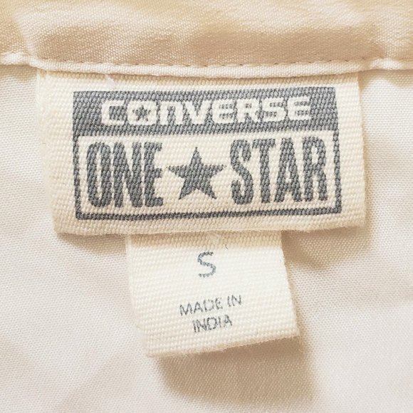 Converse Ruffle Front Ivory Blouse Women's Small Target - Picture 8 of 11